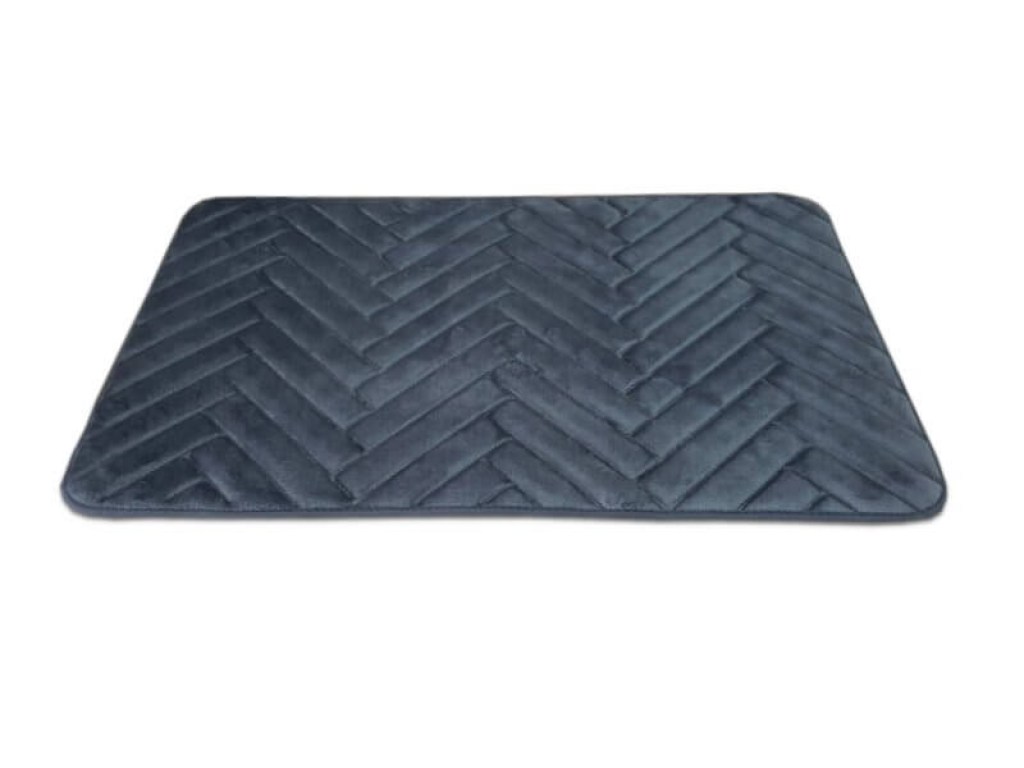 Πατάκι Μπάνιου Memory Foam Ανθρακί Γαρύφαλλο | Γαρύφαλλο - Λευκά Είδη